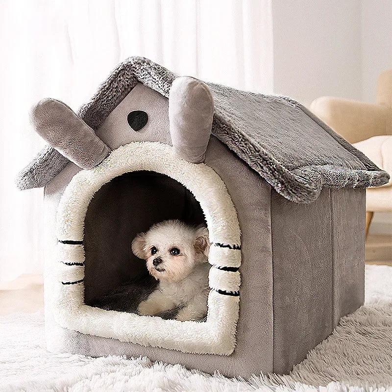 Comfortable Foldable Dog Bed for Small Pets