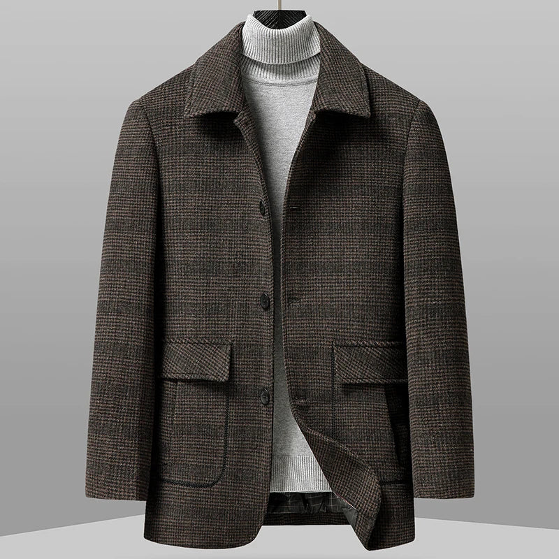 Thompson Wool Topcoat - Elegant and Warm Outerwear for Stylish Seasons