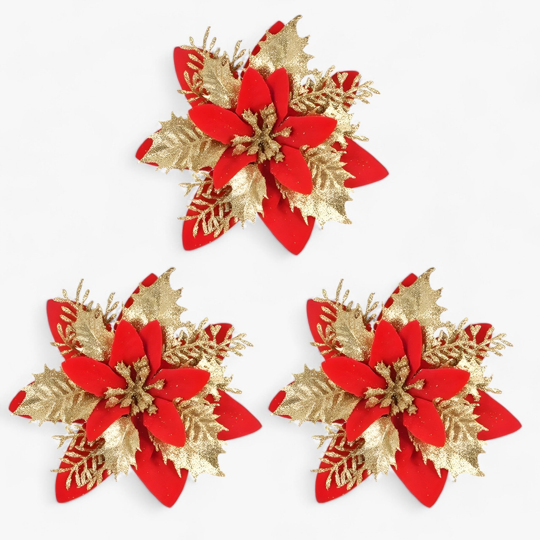 Emilie | Sparkling Christmas Flowers – Add a beautiful and decorative touch to your Christmas decoration