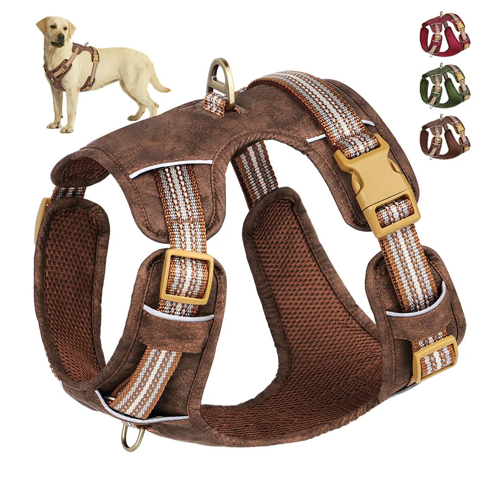 Breathable Nylon Training Harness for Dogs - Comfortable and Breathable for Better Control