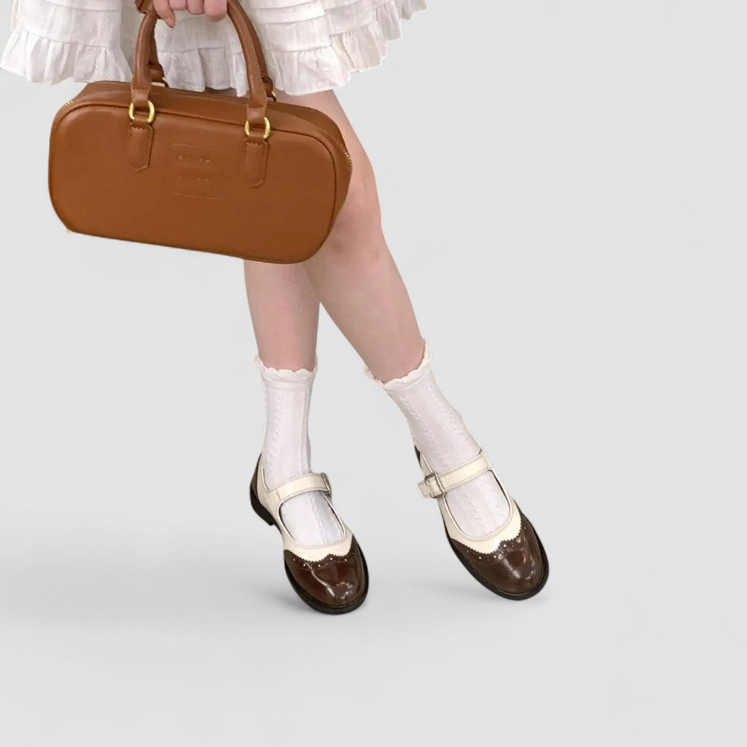 Auryzhel | Orthopedic Mary Jane Shoes – Comfort and Support for Your Feet