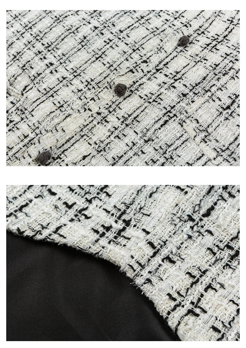 Tweed Jacket Inspired by Akira for Urban and Sophisticated Style