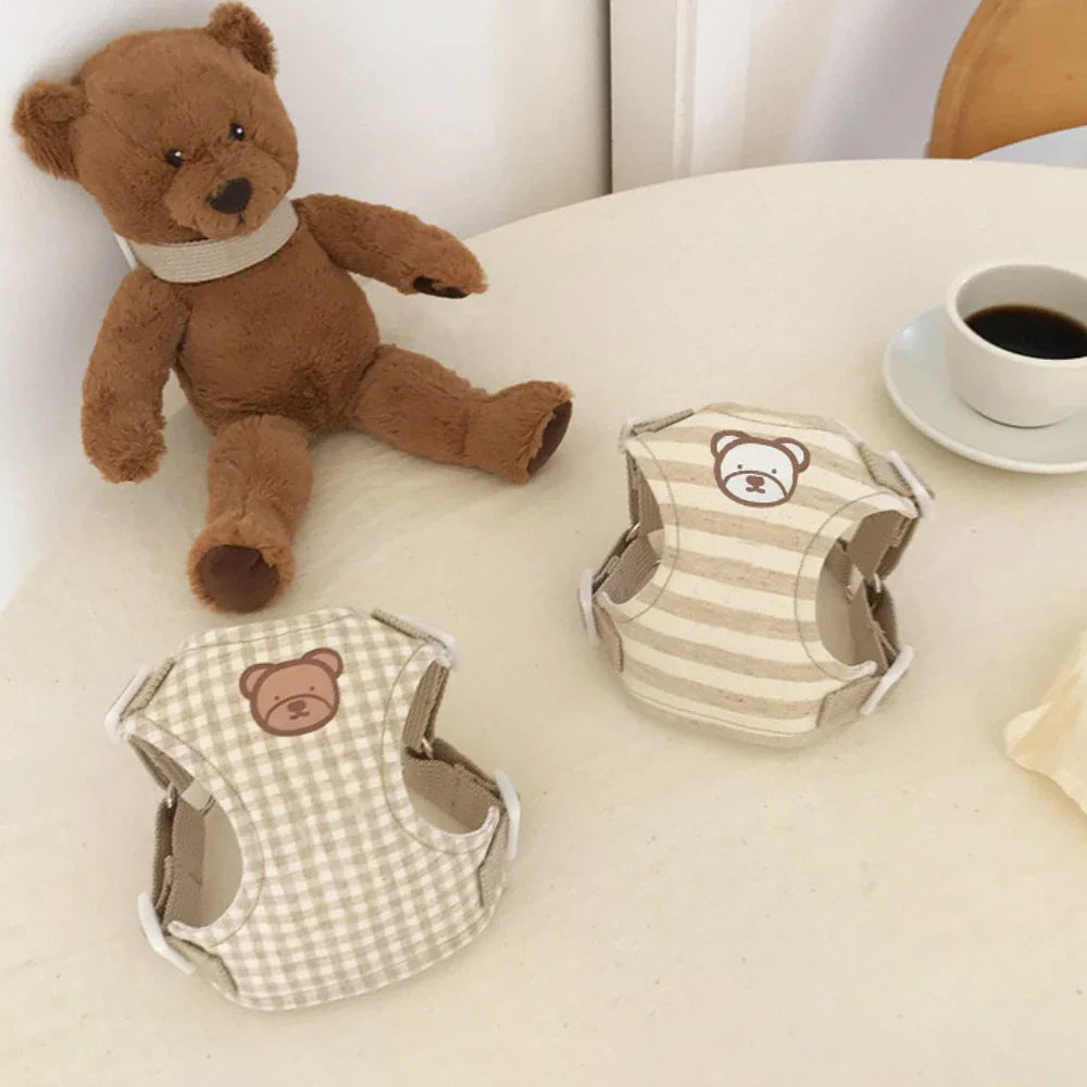 Elegant and Comfortable Puppy Harness & Leash