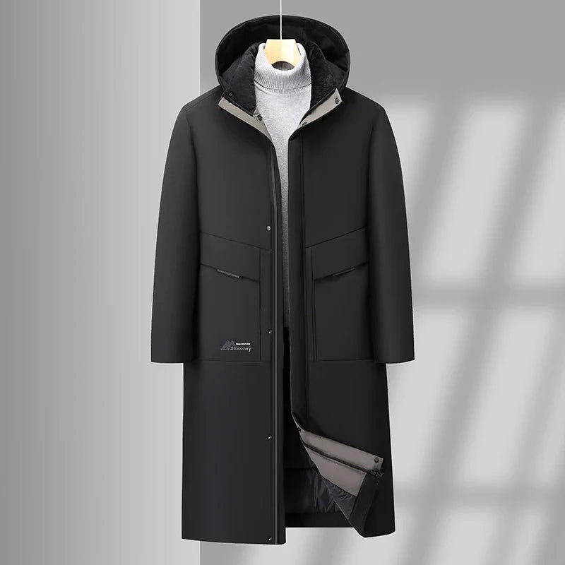 Roma Modern Women's Down-filled Snap Button Coat