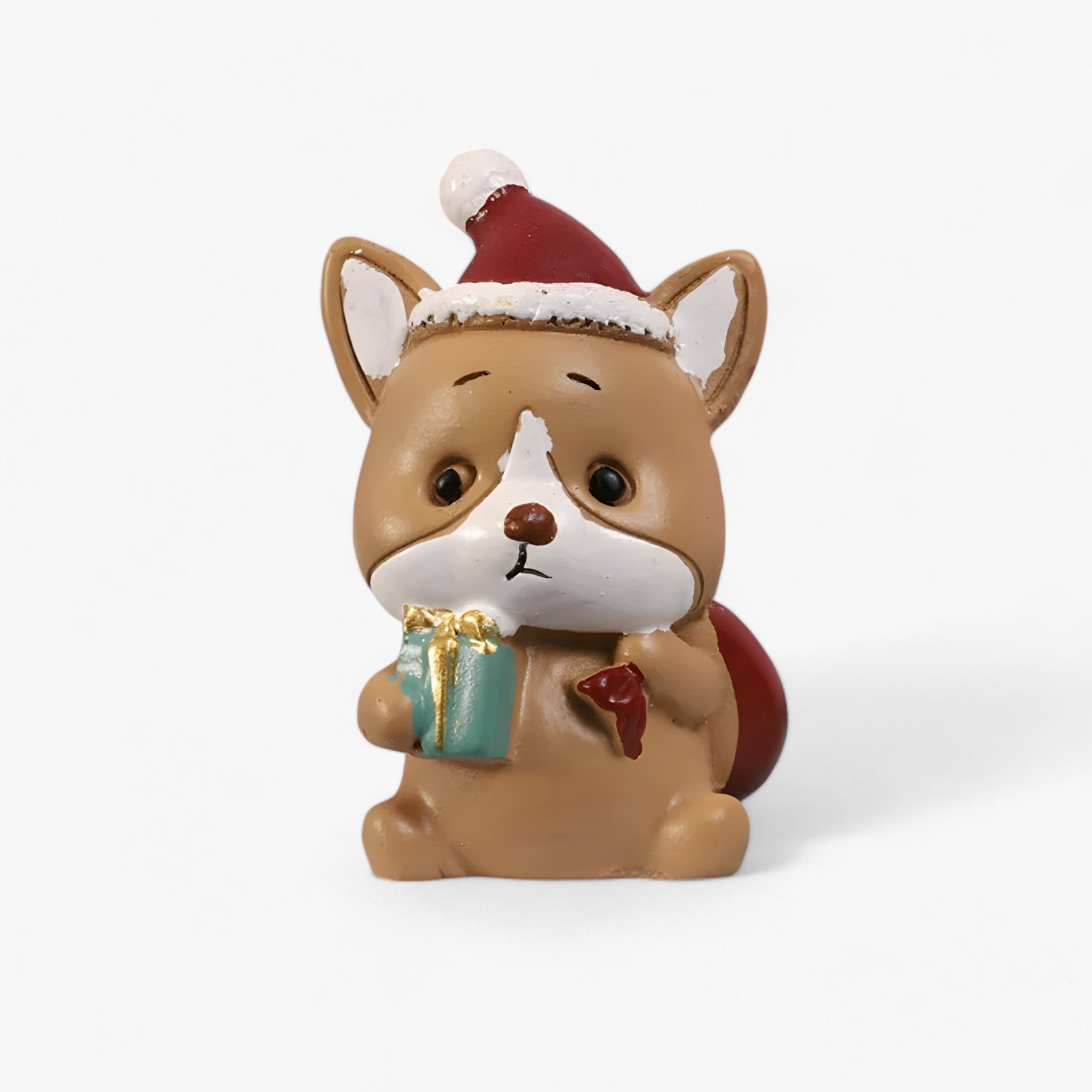 Christmas Ghost | Miniature Landscape Christmas Decorations - Create a Magical Christmas Atmosphere on Your Desk and in Your Car