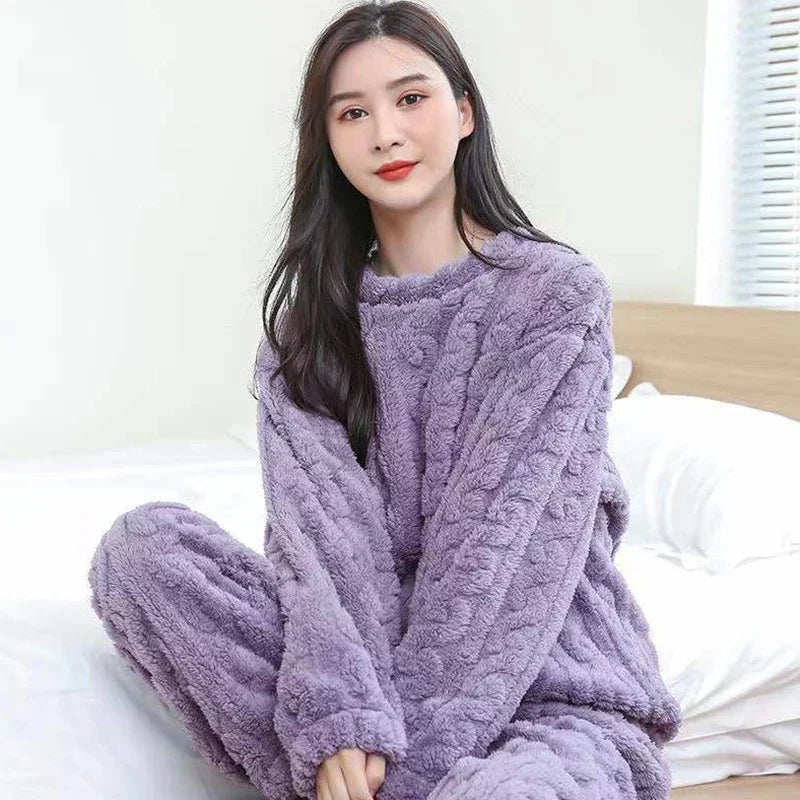 Abigail Gentle Winter Cozy Loungewear Set for Women