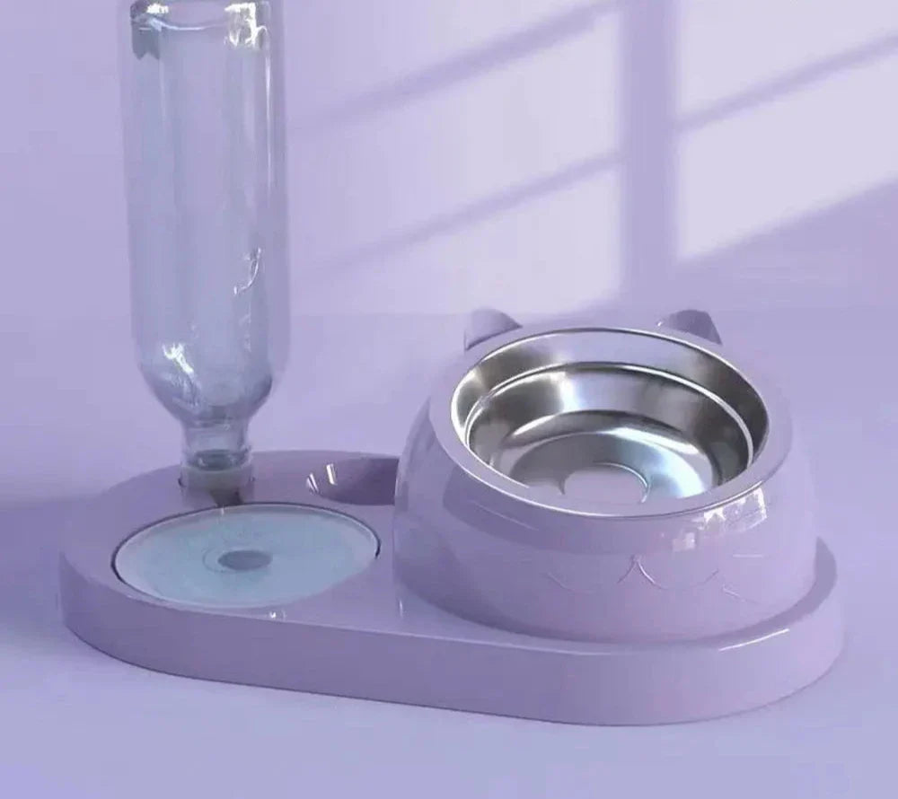 Luxe Bird and Water Bowl for Stylish and Practical Pet Care