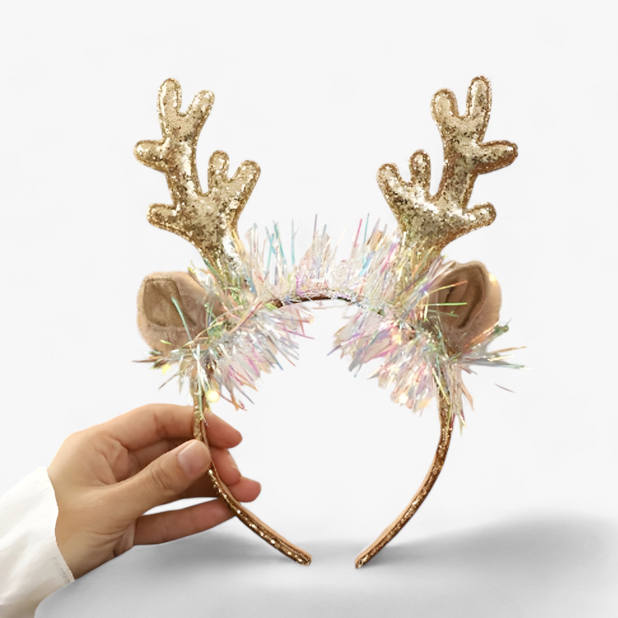 Emma | Christmas Wreath with Horn - Festive and Delicate Accessories for Children for the Perfect Christmas Spirit