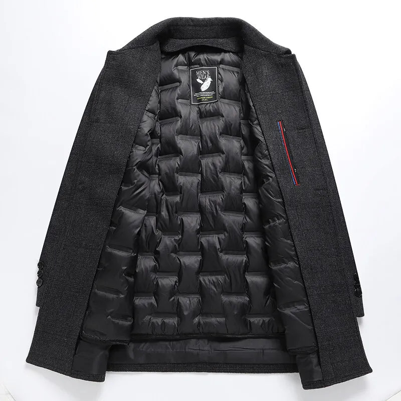 Meyer 3/4 Length Overcoat - Elegant Style and Comfortable Fit