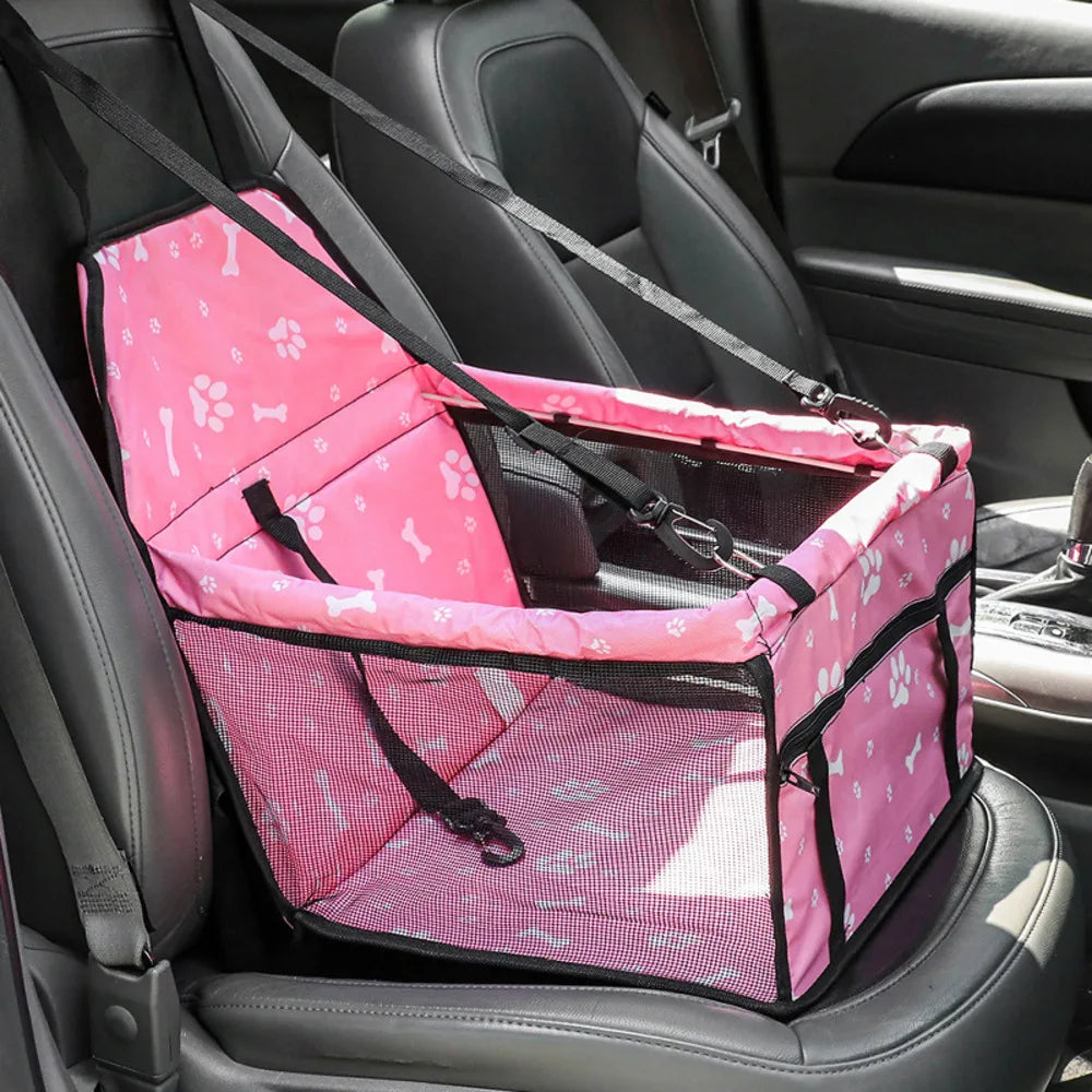 Comfortable Travel Bag and Car Seat for Pets Personalized