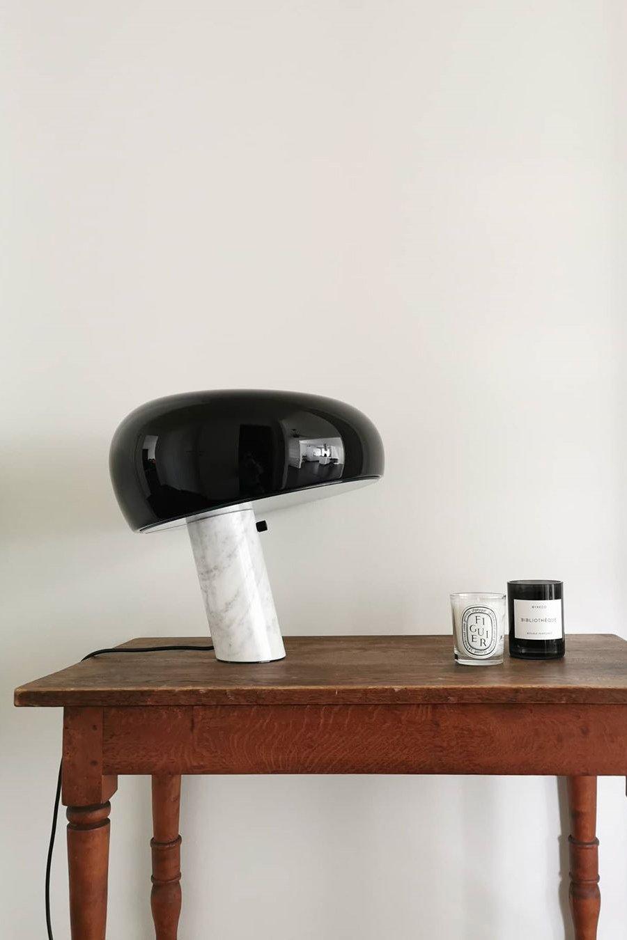 Elegant marble decoration table lamp for stylish room accent