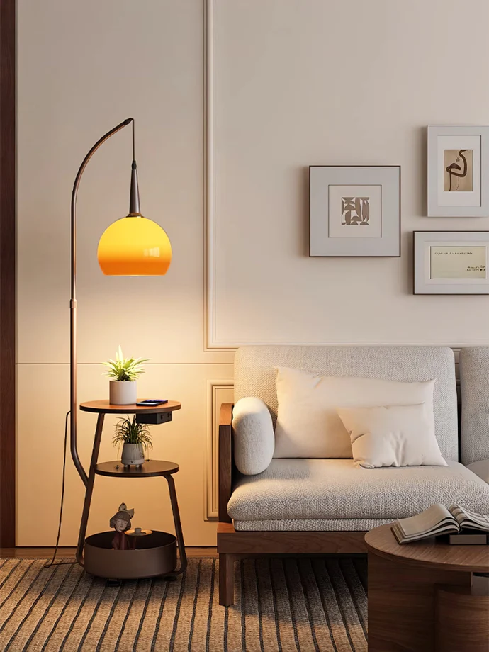 Elegant Bauhaus Nightstand Lamp for Modern Bedroom