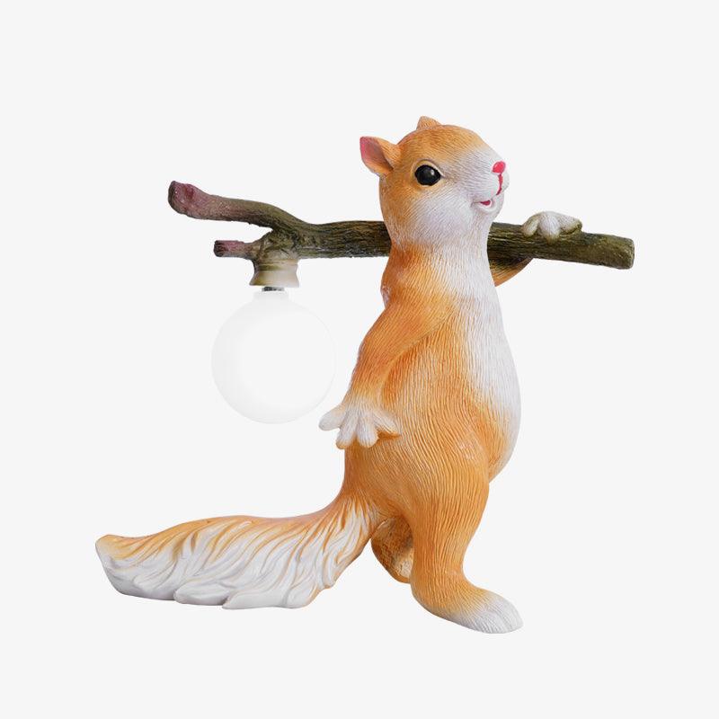 Charming Squirrel Table Lamp for Cozy Lighting