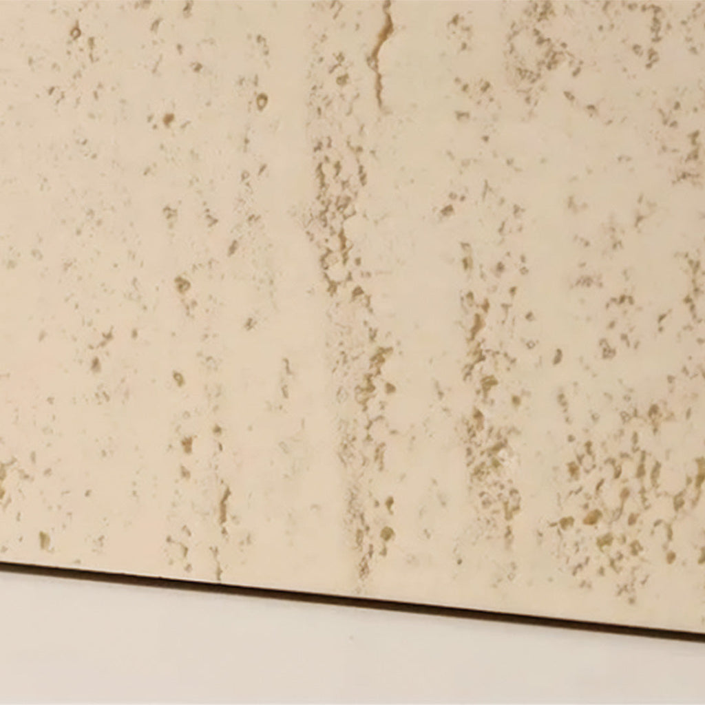 Tissue box in natural travertine