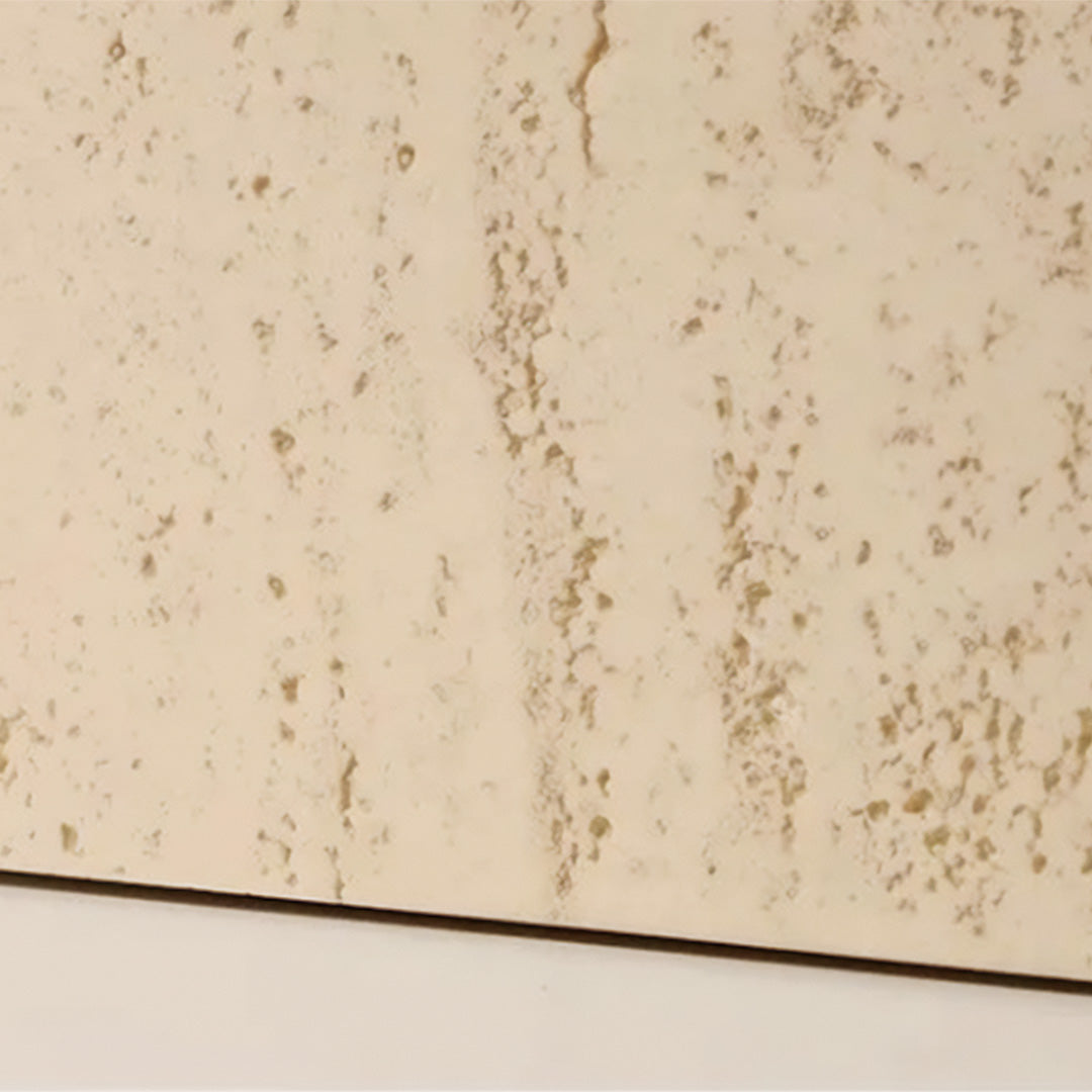 Tissue box in natural travertine