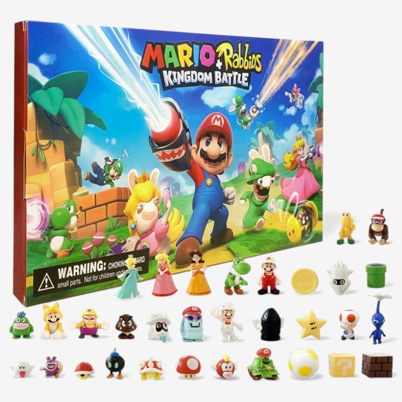 GameTrove - Super Mario Bros Figures Gift Set for the Perfect Gift Experience
