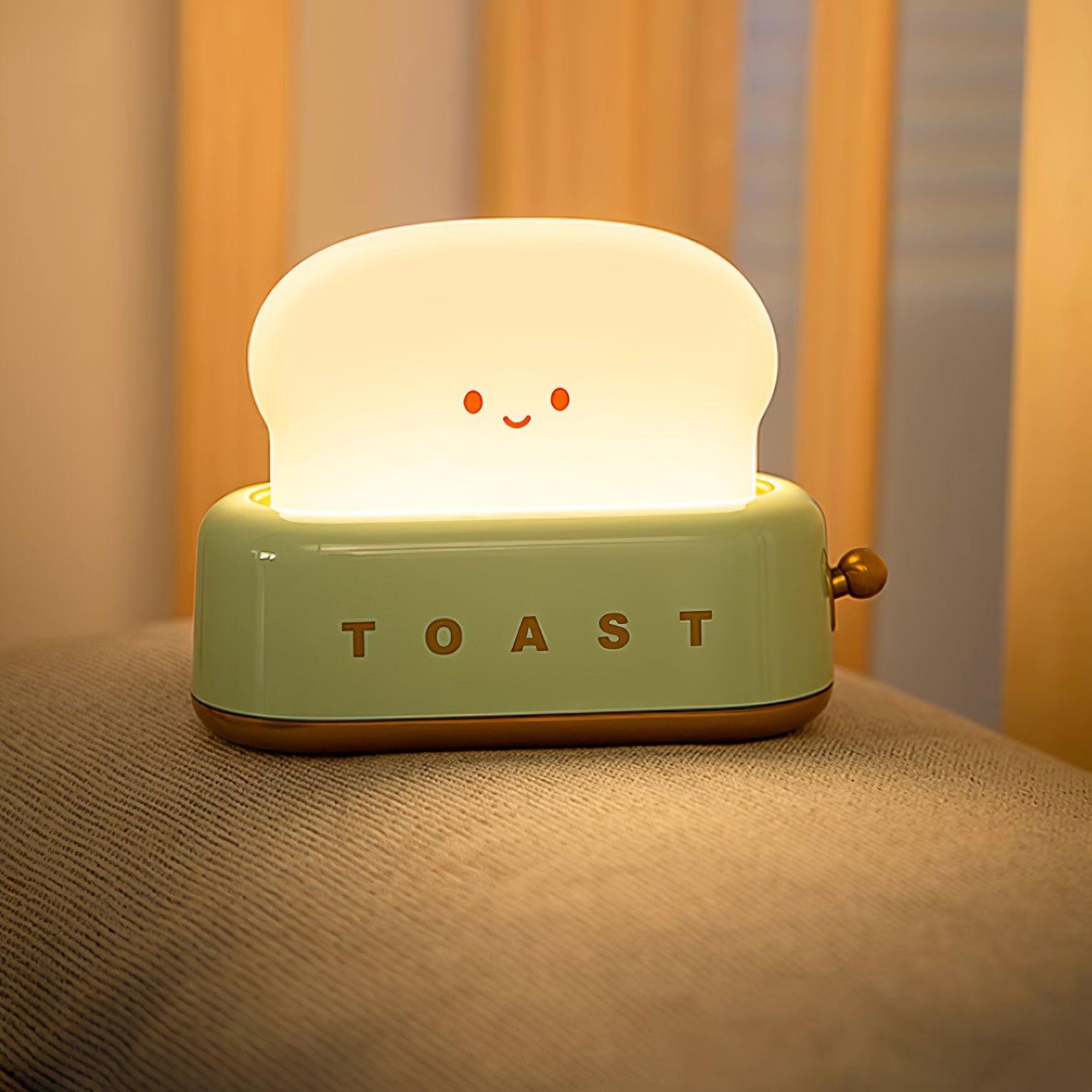 Modern Toaster Design Table Lamp with Built-in Battery