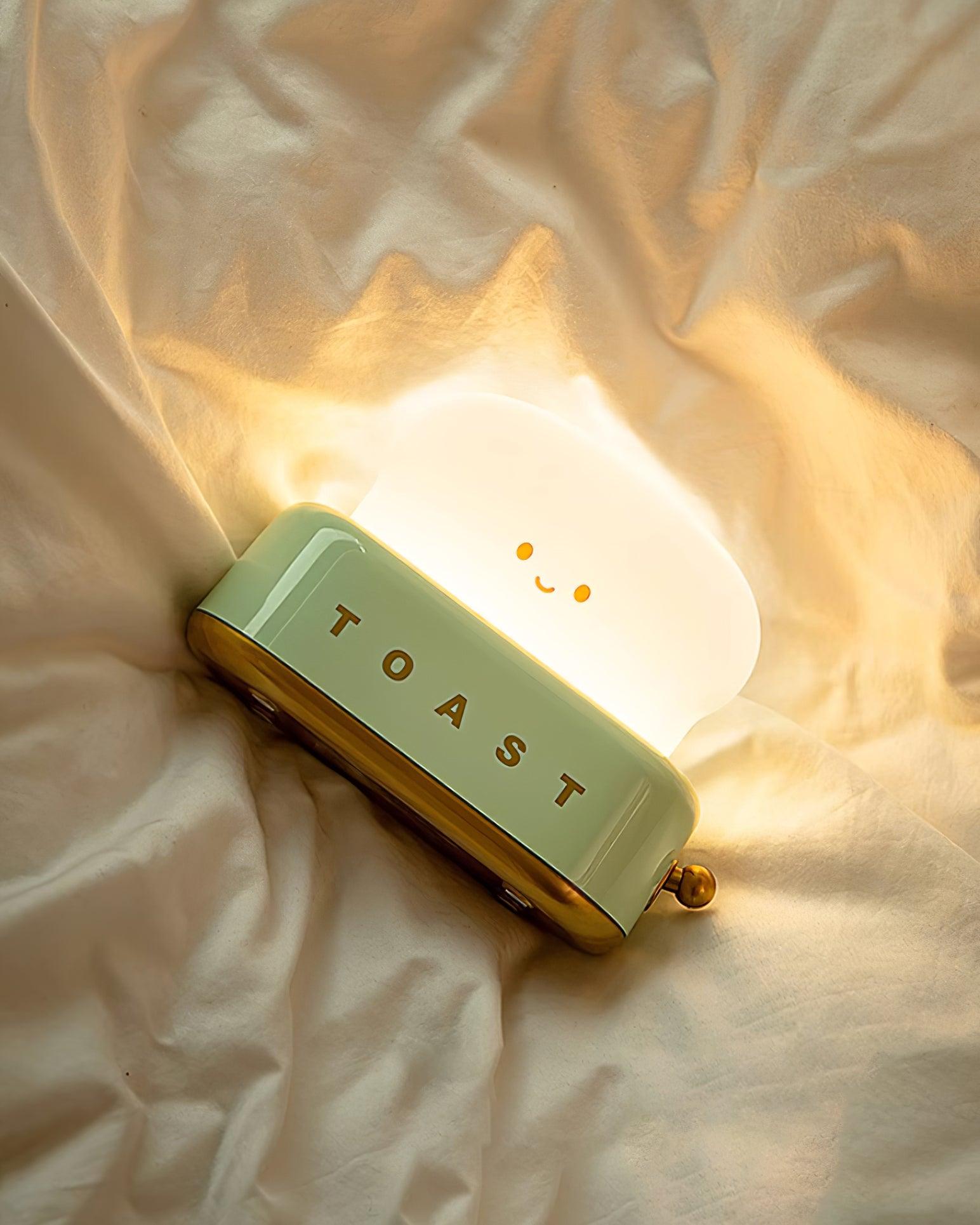 Modern Toaster Design Table Lamp with Built-in Battery