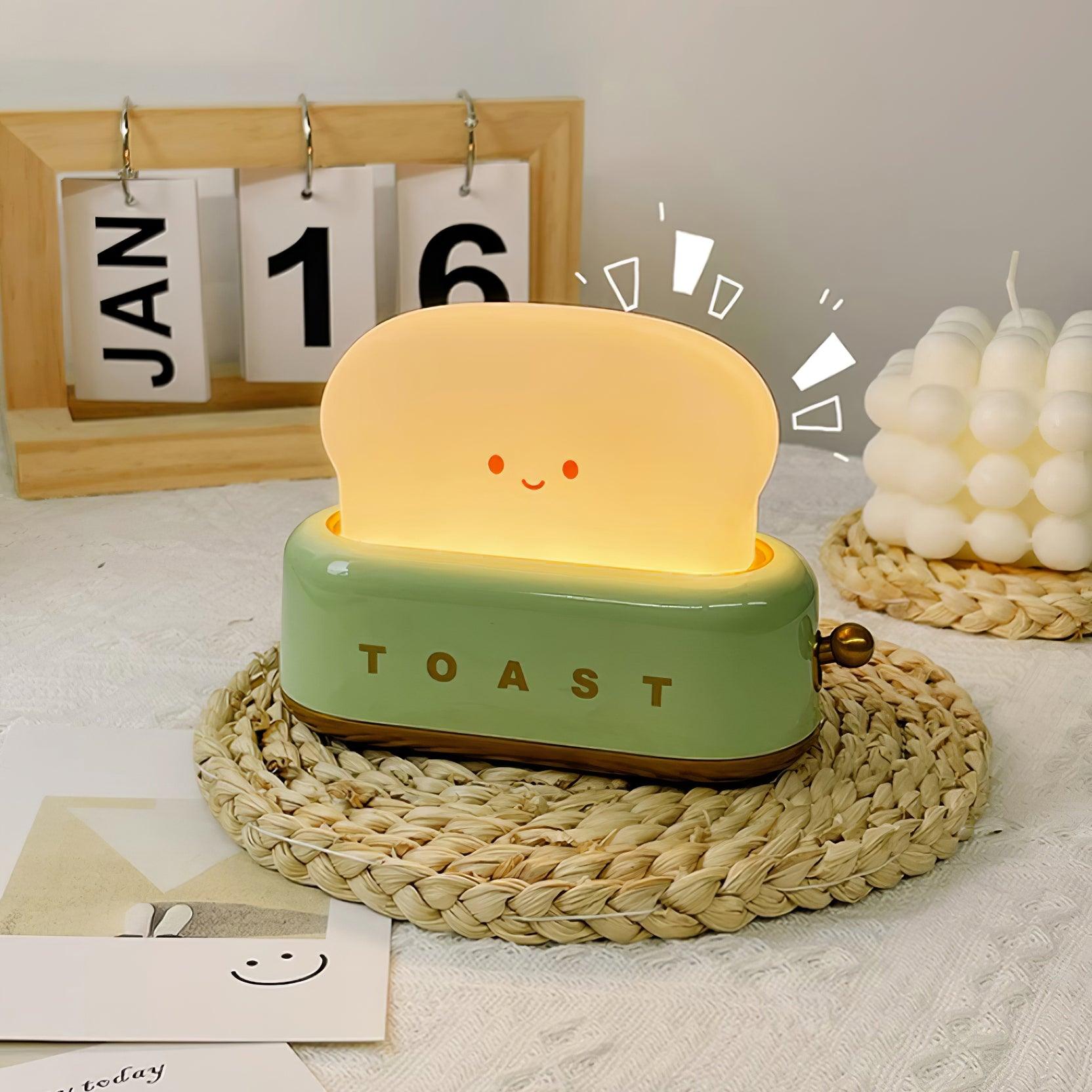 Modern Toaster Design Table Lamp with Built-in Battery