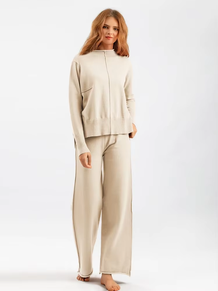 Roma™ - Oversized Sweater and Pants Set in Thick Warm Knit