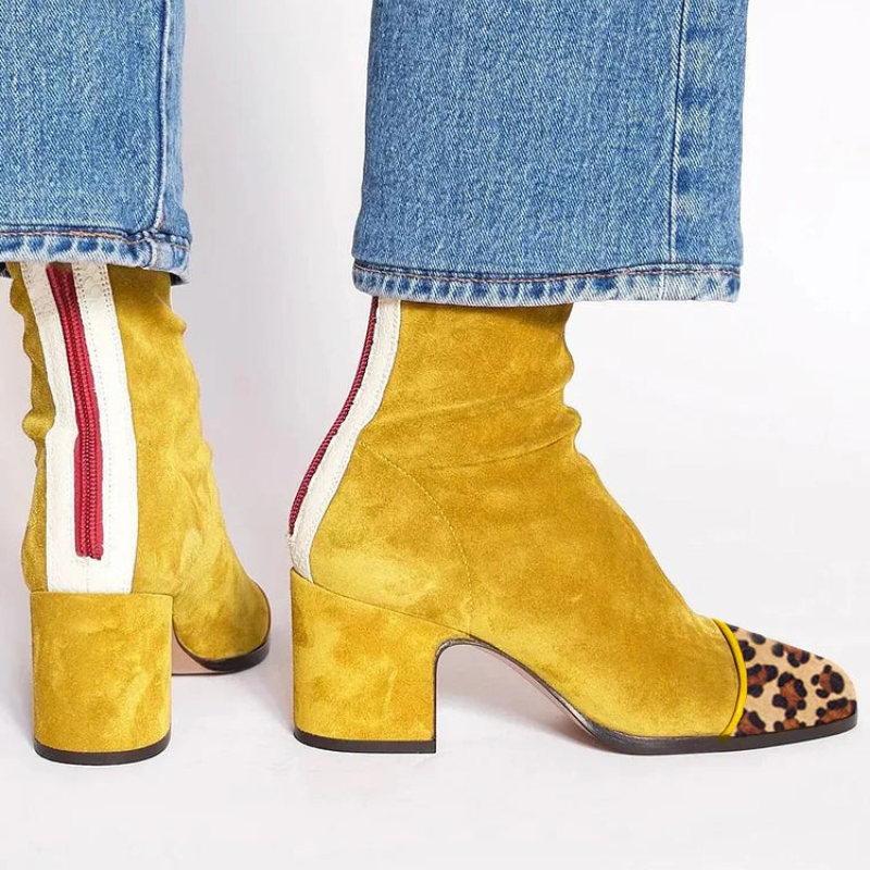 LARYNVELLE – Medium heel shoes for a sporty and stylish ankle look