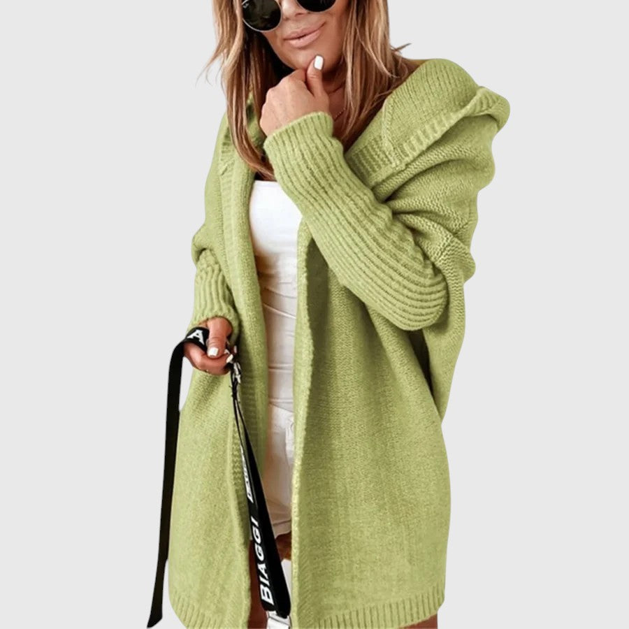 Emily - Comfortable Mid-Length Cardigan for an Elegant Style