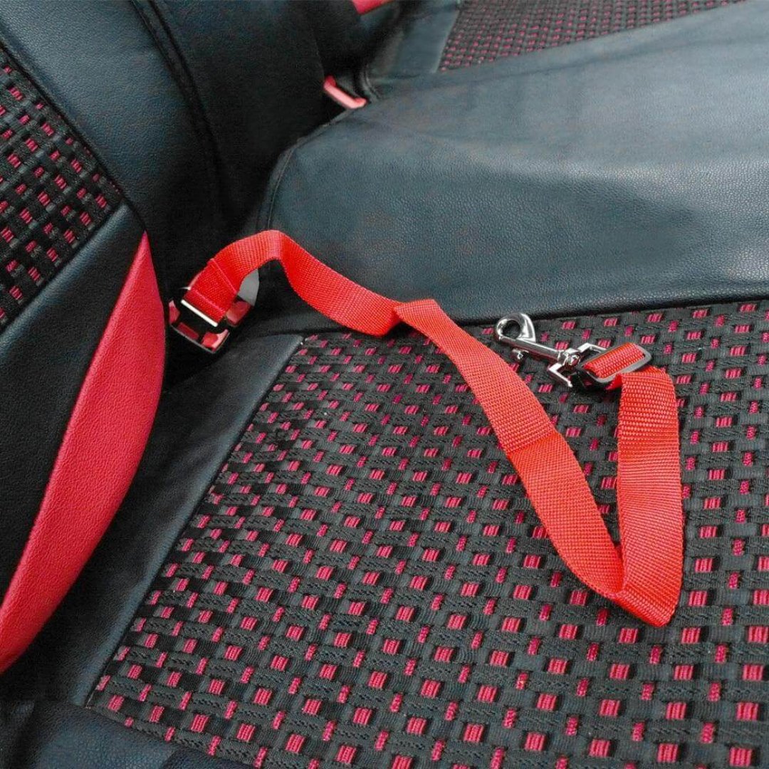 Adjustable Dog Seat Belt with 360° Rotatable Clasp for Comfortable and Safe Ride
