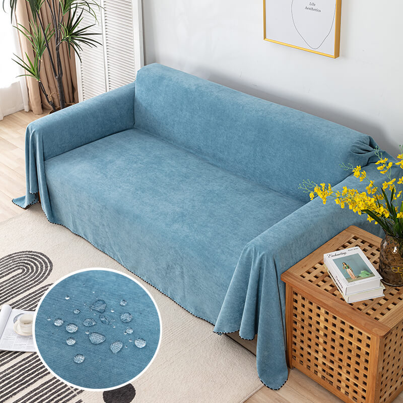 Stylish and durable waterproof sofa cover with anti-slip backing for optimal protection