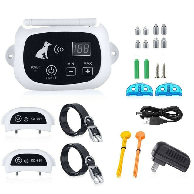 Wireless Pet Control System with Adjustable Range for Comfort and Safety