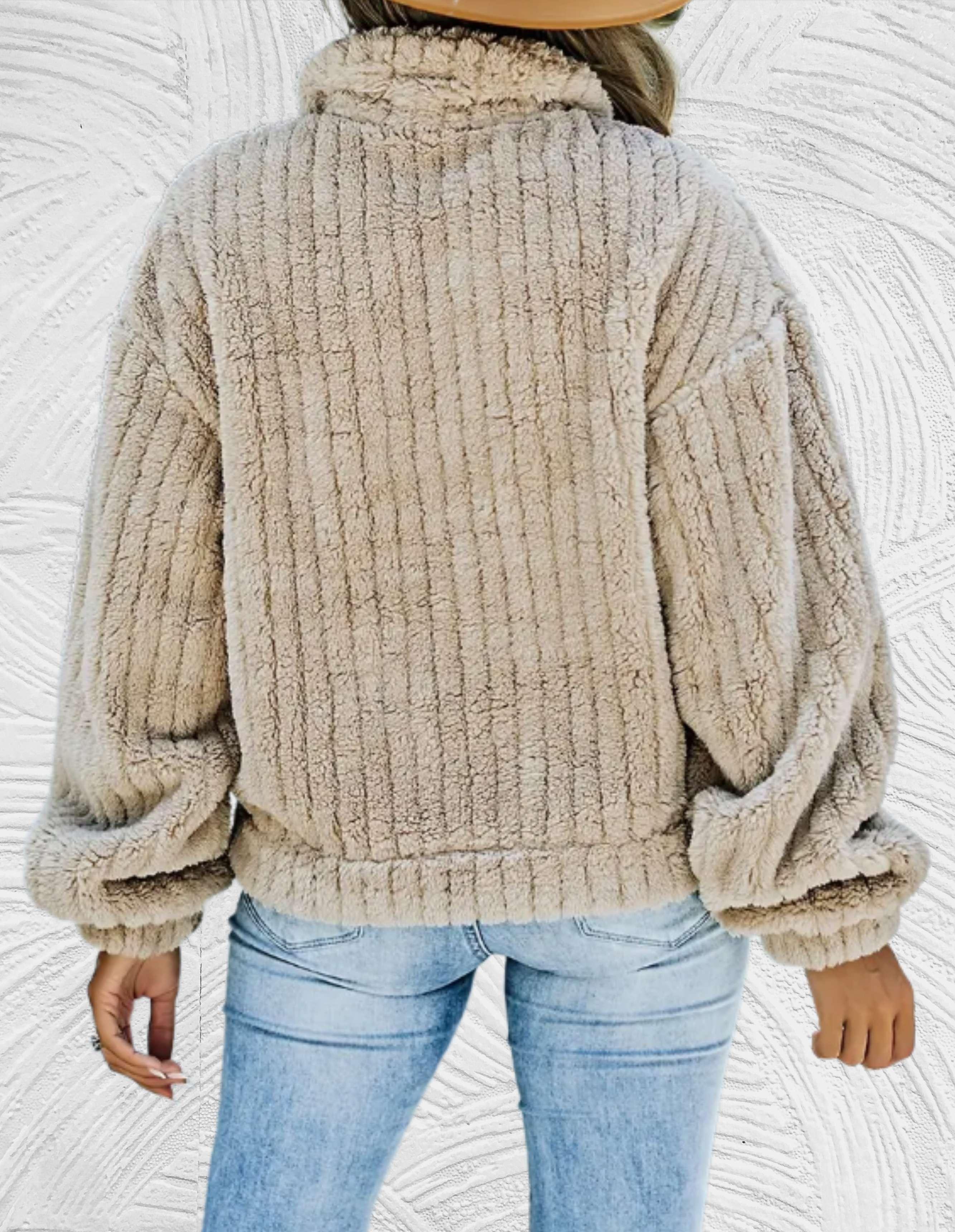 Chic Women's Wool Coat - Warm and Stylish for Winter and Autumn