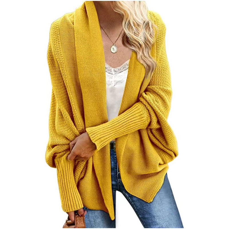 Women's Open-Front Knit Cardigan - Cozy, Lightweight Everyday Layer