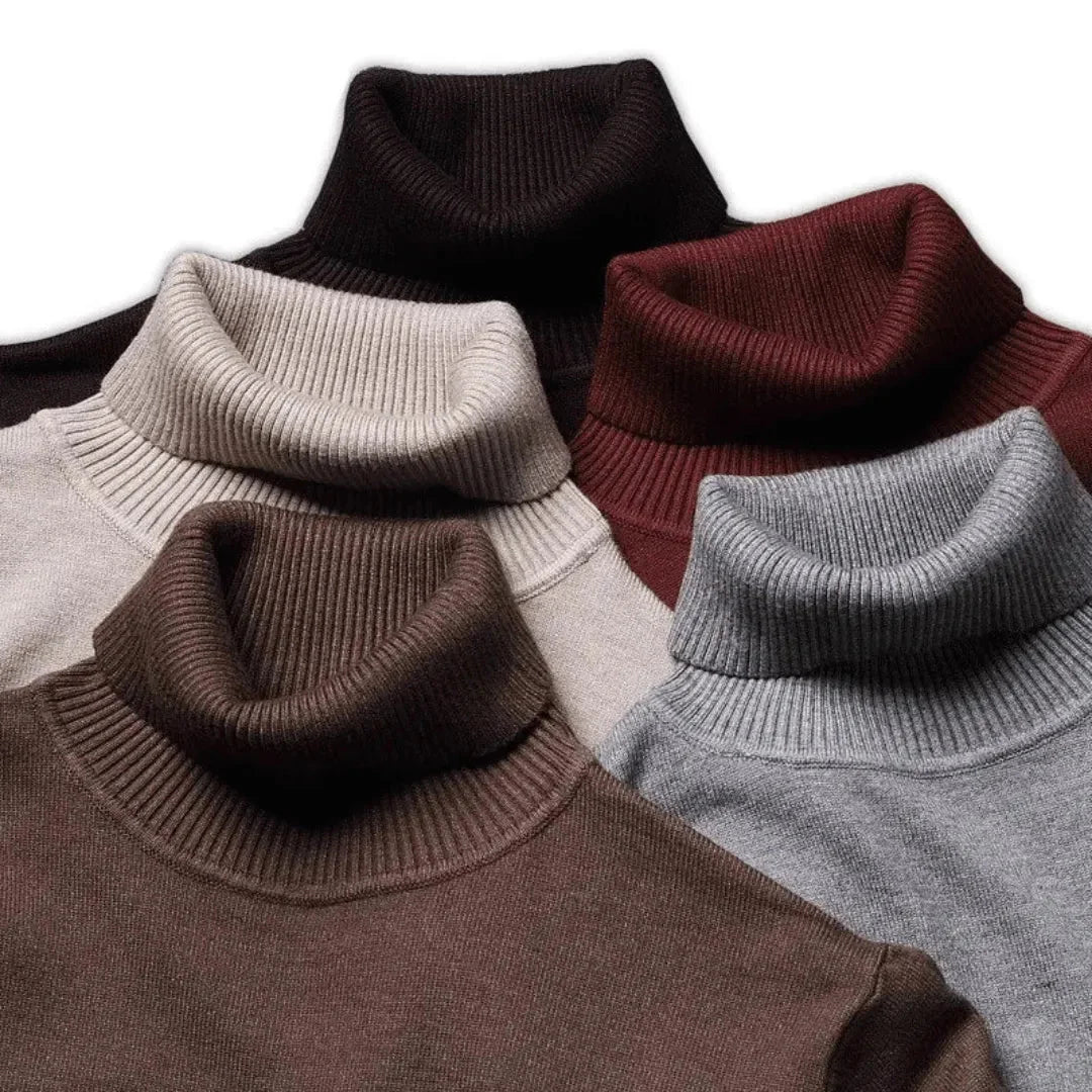 Alexander - Elegant classic turtleneck sweater for stylish warmth