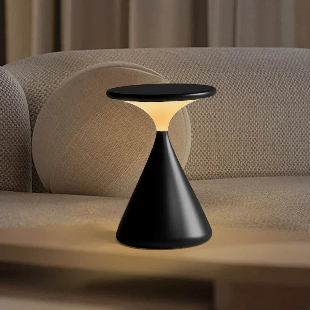 Aeron Hourglass Battery Table Lamp – Flexible and Modern Design for Your Home