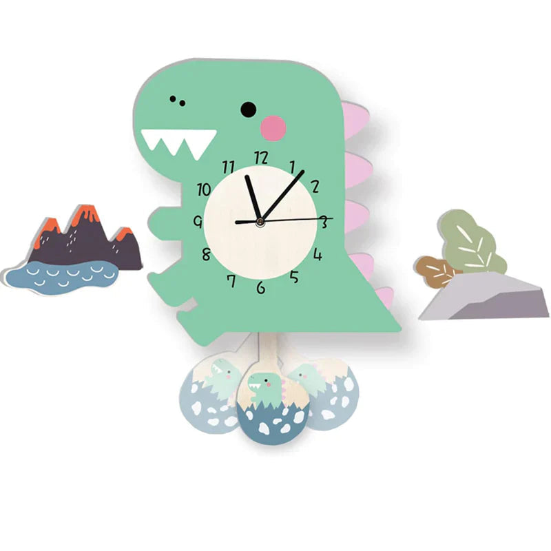 Brilvo - Enchanting Animal Wall Clock for Kids