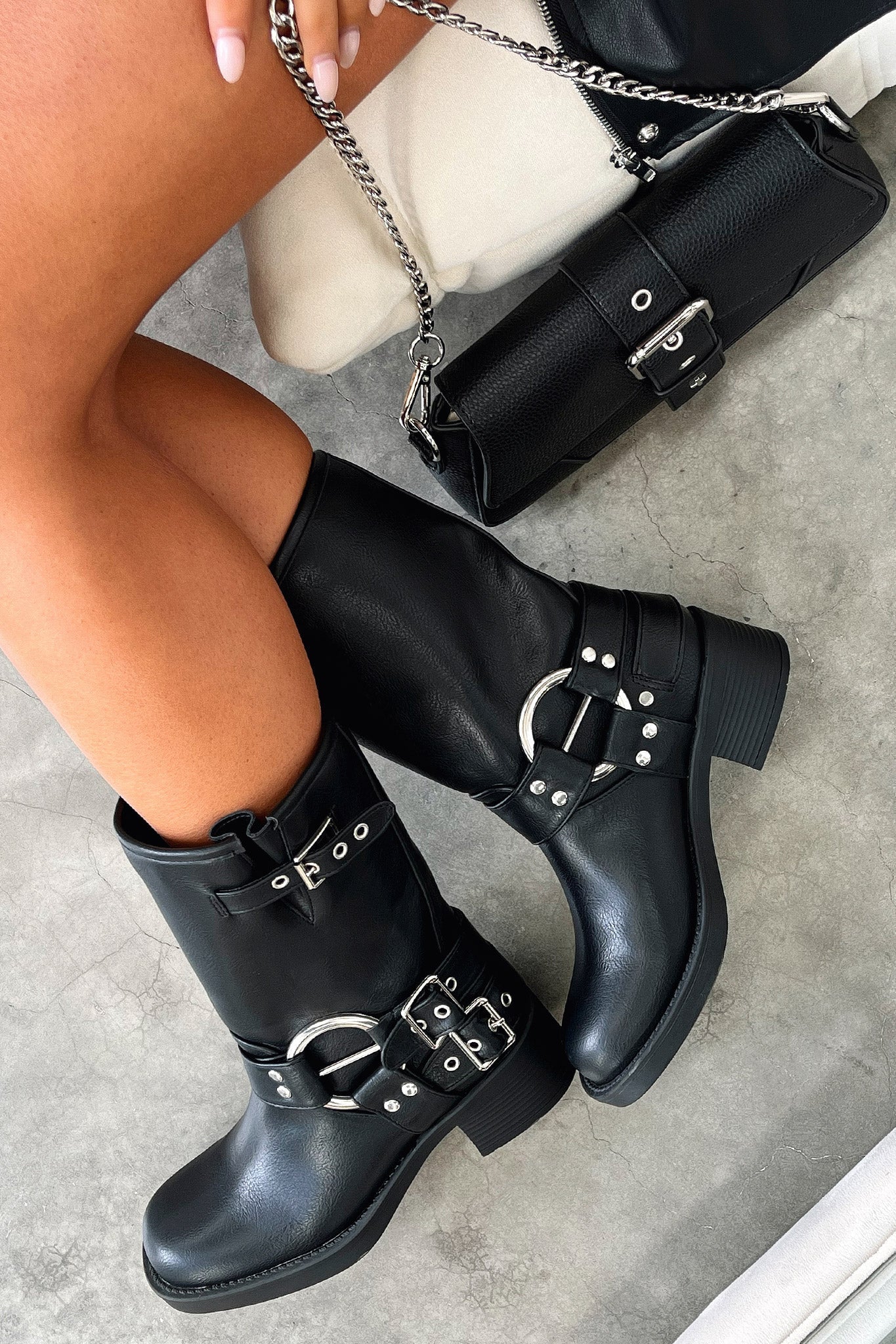 Women's Short Black Ankle Boots, Elegant and Comfortable Style