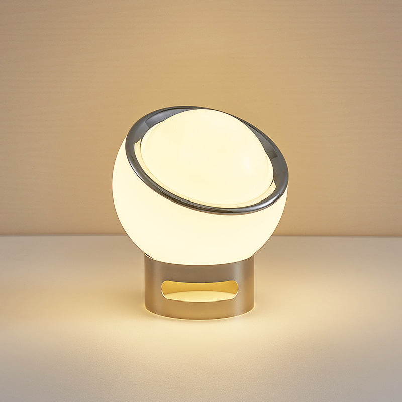 Elegant French Opal Bauhaus Table Lamp for Stylish Interior Design