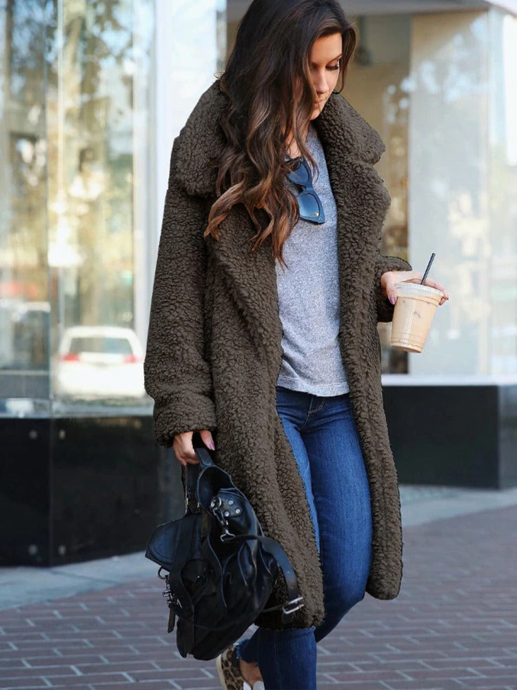 Augusta | Chic and Cozy Teddy Coat for Women