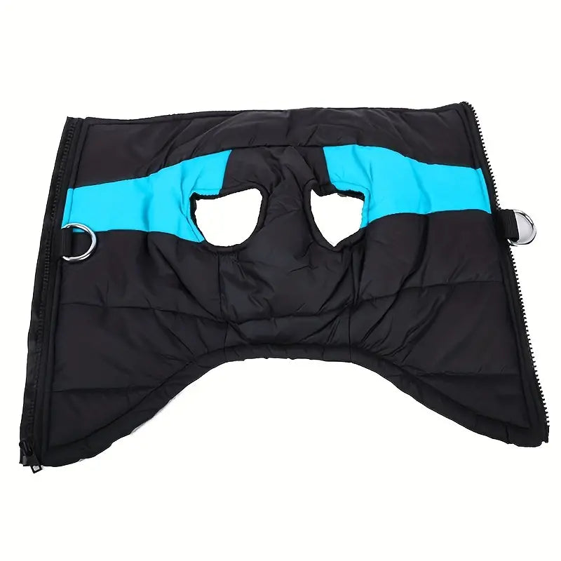 Waterproof Dog Coat with Back Zipper