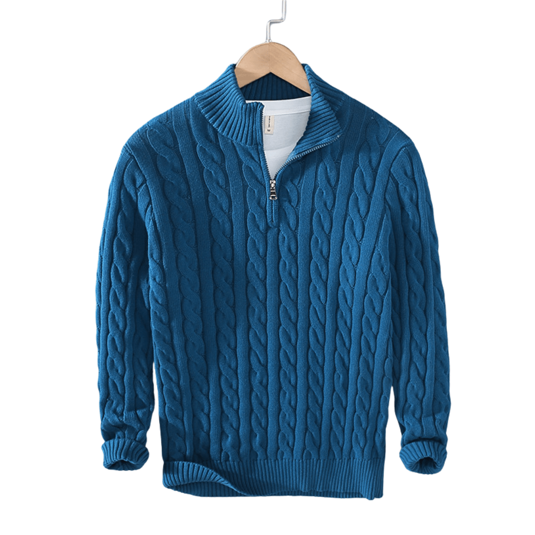 Benedikt - Stylish Modern Half-Zip Sweater