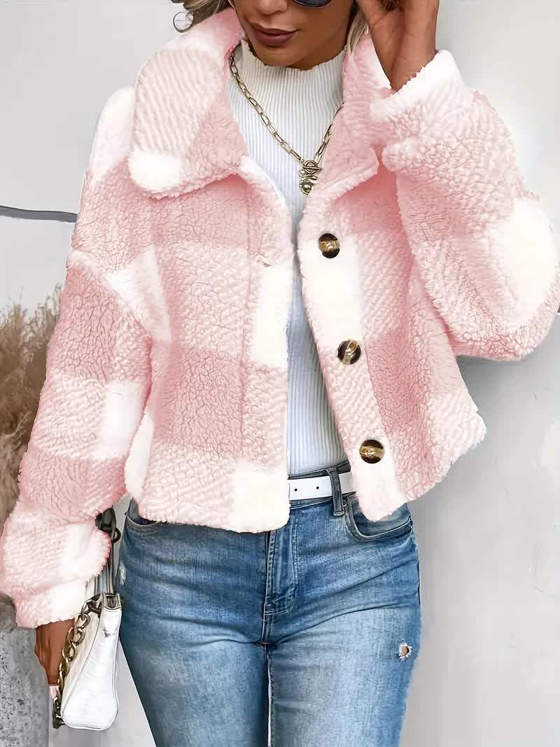 Breathable Women's Jacket - Playful Design - Soft Lining - Ideal for Summer Evenings