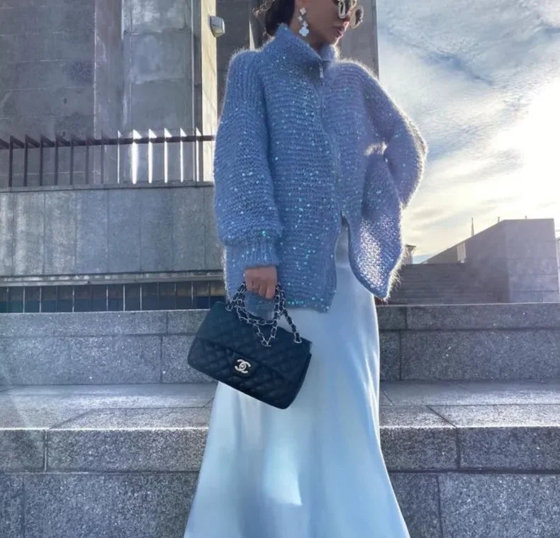 Alyssa Gebreid Gilet | Elegant and Stylish Design