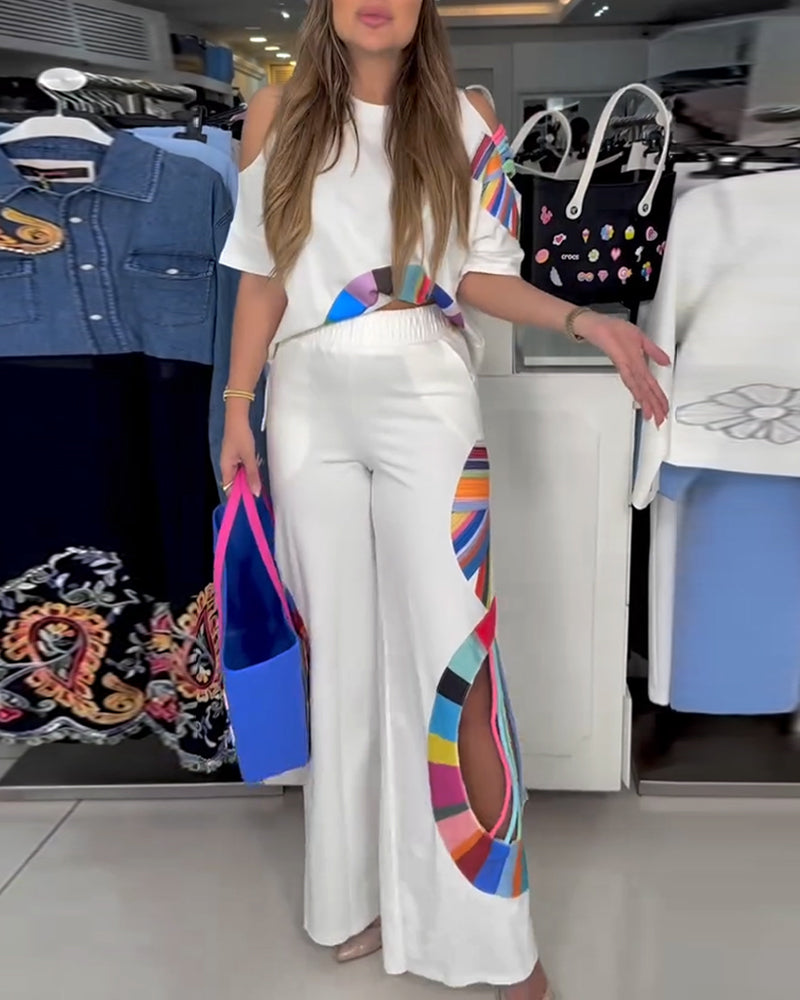 Two-piece trendy set for a chic and modern style