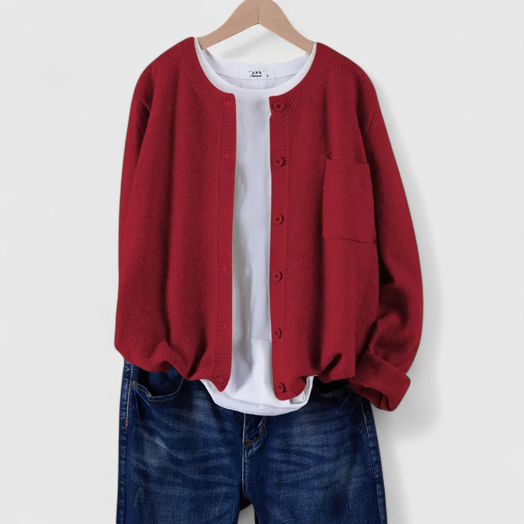 Clara - Elegant Casual Button Cardigan