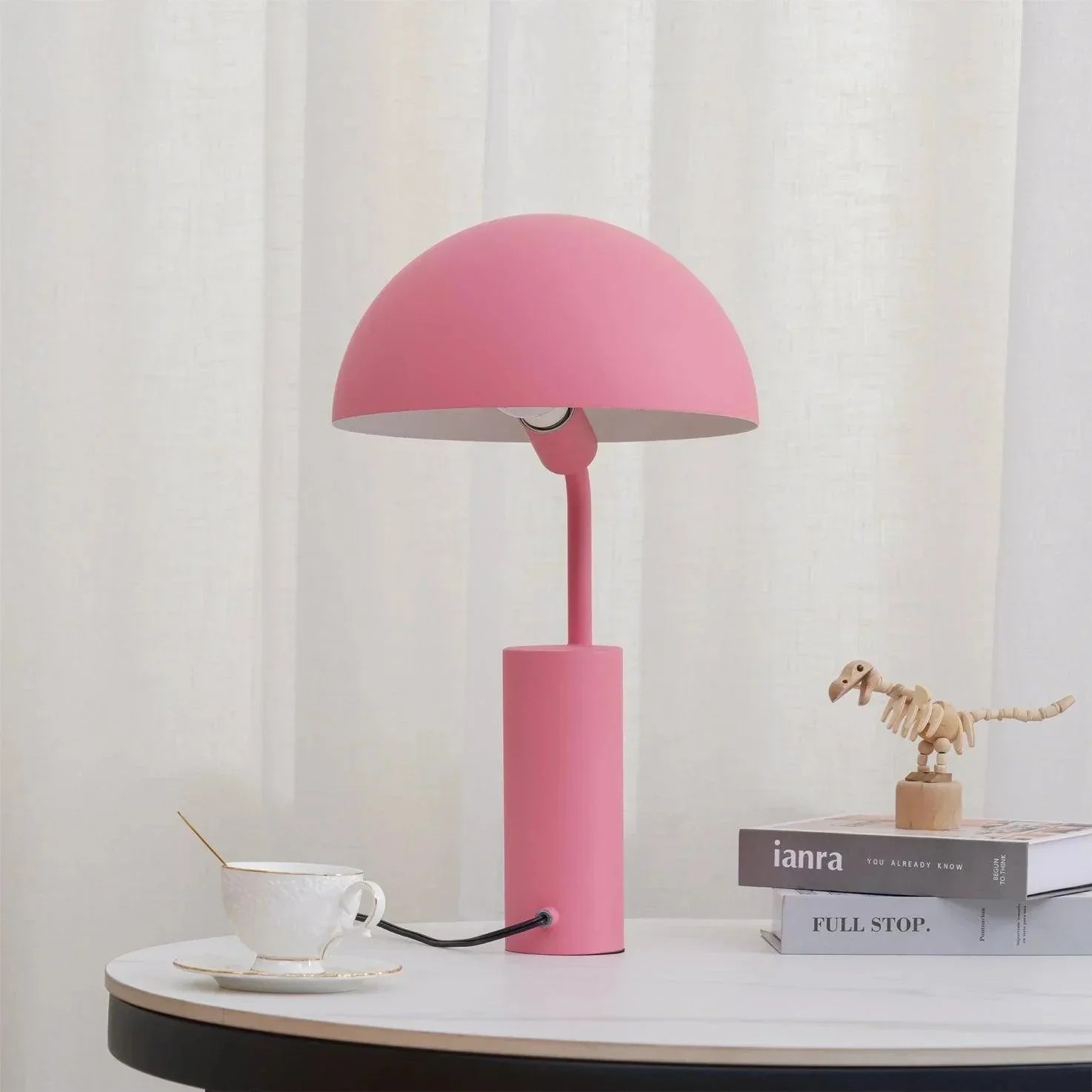 Elegant Table Lamp with Cap Design for Stylish Lighting