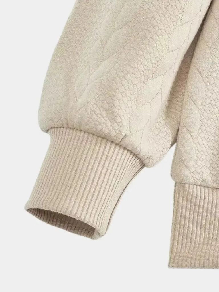 Dirk - Elegant Classic Quarter-Zip Pullover with Stylish Stand Collar