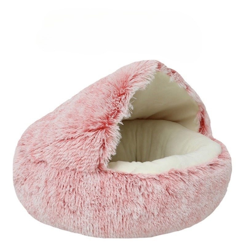 Round Cat Cushion | Luxury Winter Basket and Sleeping Bag for Comfortable Cats