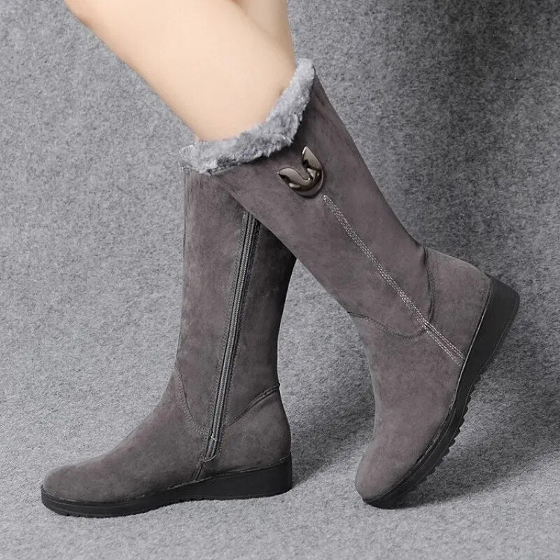Chic Flat Boots for Women — Effortless Everyday Style for Casual Outings and Winter Weather