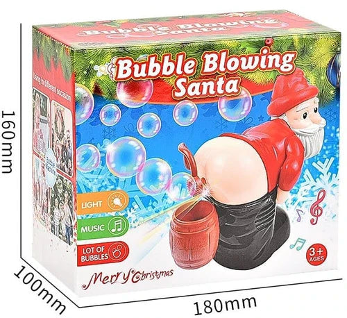 SillySanta - Funny Bubble Figure for Gift Joy and Christmas Cozy