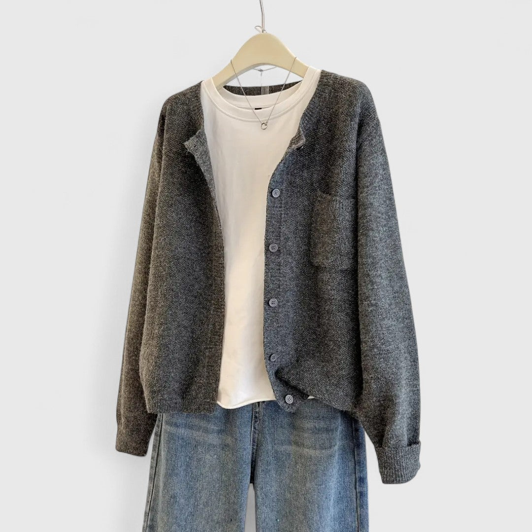 Clara - Elegant Casual Button Cardigan