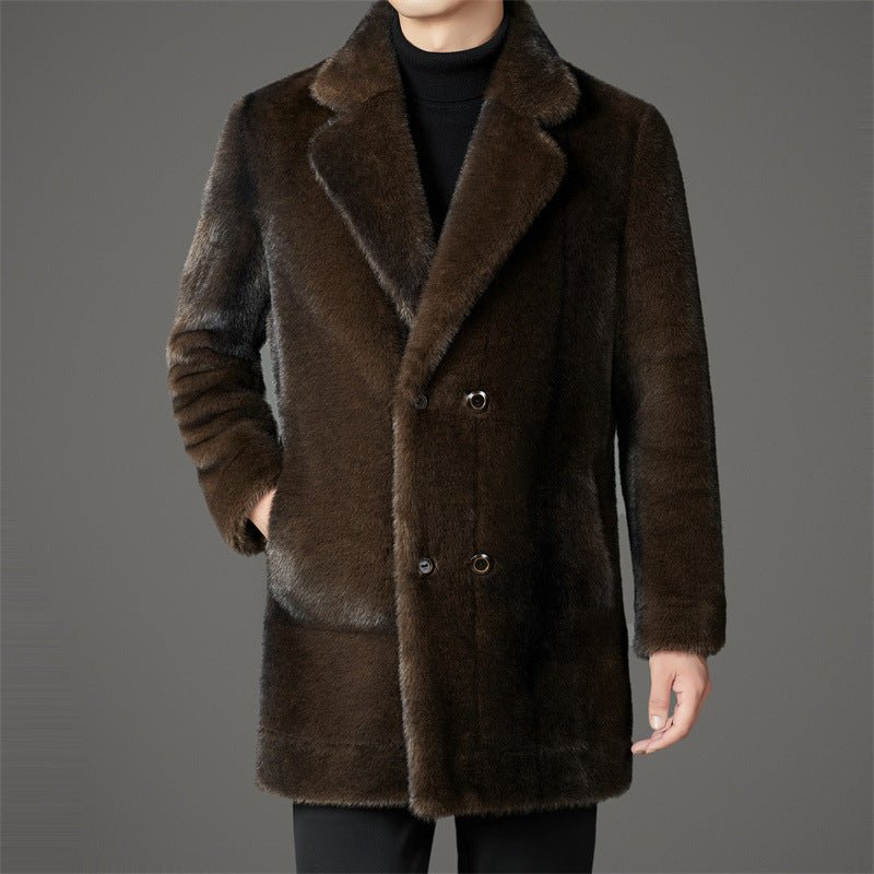 Ewald – Elegant and versatile mink fur coat for stylish looks